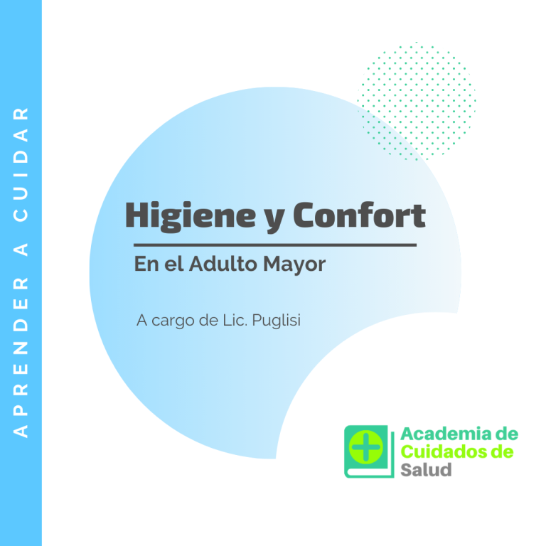 Higiene y confort en el adulto mayor