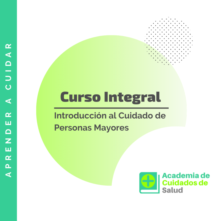 Introducción al Cuidado de Personas Mayores (curso completo con certificación)